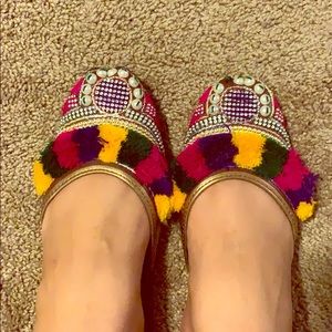 Traditional Pakistani shoes